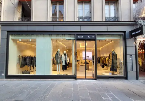 Devanture de la boutique Ecoalf, Paris 4e