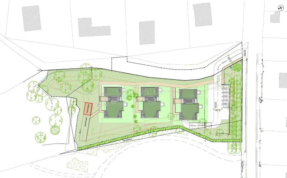 Maison Blanche : 24 Logements Collectifs BBC | Xiléades, Agence d'Architecture Saint-Rémy-lès-Chevreuse (78) — vue 4