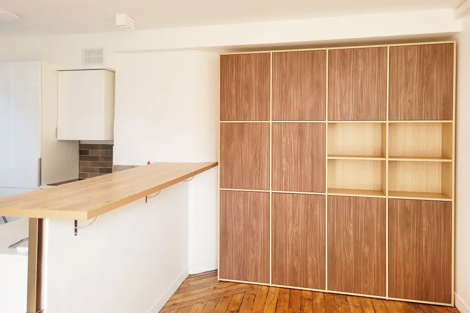 Rénovation Appartement T2 Paris 11ème | Xiléades : Agence d'Architecture Intérieure — vue 2