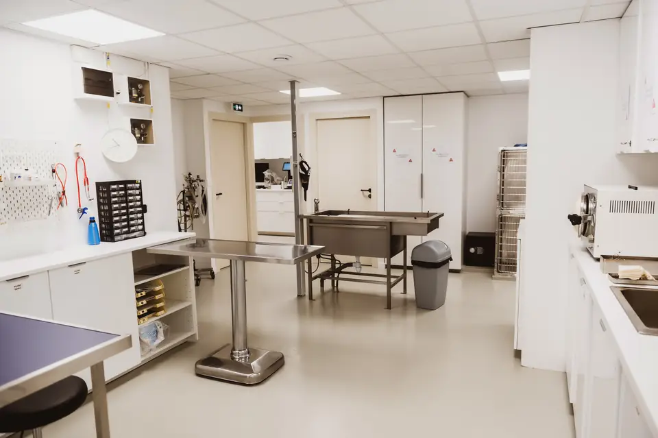 Salle de soins et de préparation